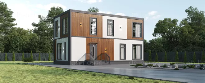 Модульный дом ULTRA 148-2 в Алмате для круглогодичного проживания