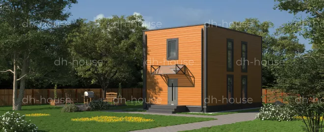 Модульный дом LIGHT 118 в Алмате для круглогодичного проживания